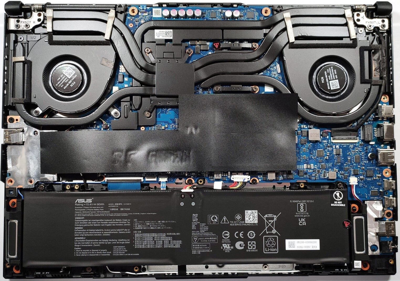 How to replace and fix ASUS TUF Gaming FA507RE AC power adapter 240W 6.0mm x 3.7mm (ASUS TUF Gaming A15 (FA507, 2023))
